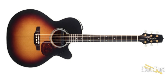 Takamine P6NC Brown Sunburst Acoustic #50120009 - Used — image 10
