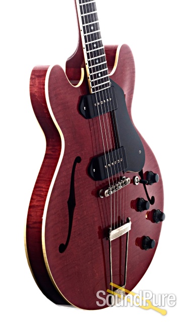 Collings I-30 LC Aged Faded Cherry Electric #19273 — image 5