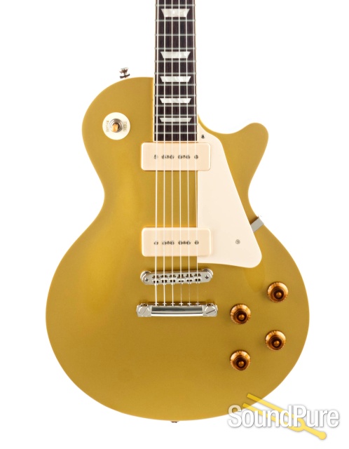 Michael Tuttle Carve Top Supreme Goldtop Nitro Electric #18 — image 1