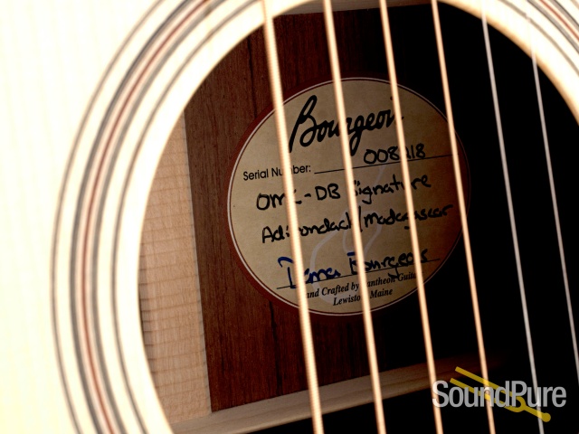 Bourgeois OMC DB Signature Addy/Maddy Acoustic #8218 - Used — image 6