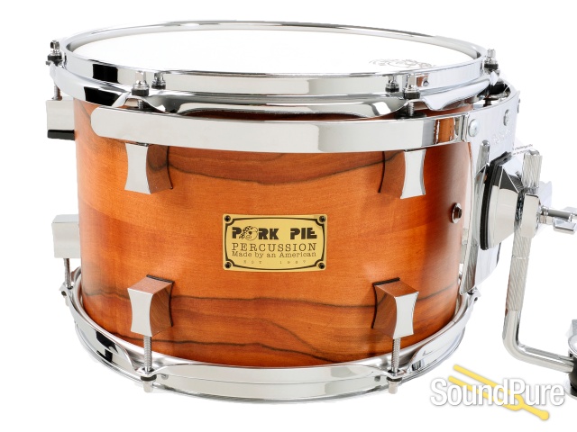 Pork Pie 3pc Maple Drum Set Tineo Veneer Vintage Oil Finish — image 3