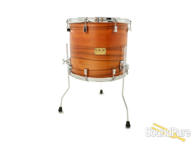 Pork Pie 3pc Maple Drum Set Tineo Veneer Vintage Oil Finish — image 6