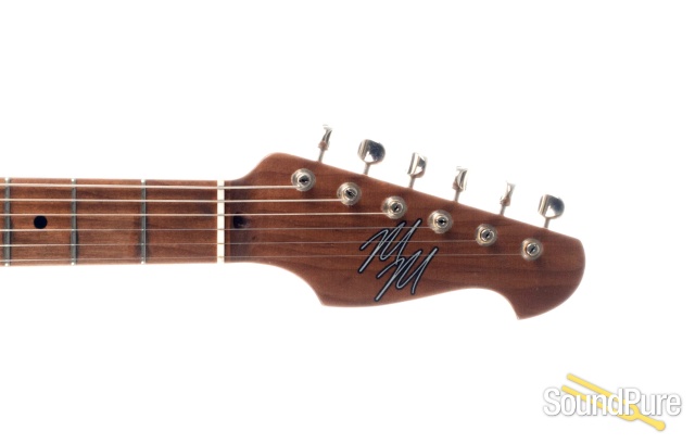 Mario Guitars S-Style Relic 3-Tone Burst Electric #1019463 — image 5