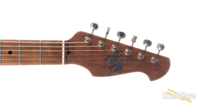 Mario Guitars S-Style Relic Daphne Blue Electric #1019462 — image 9