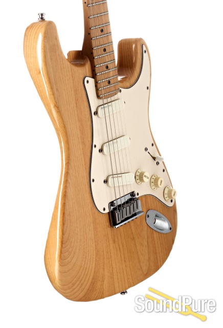 Fender American Strat Plus Natural Blonde #N3121677 - Used — image 5