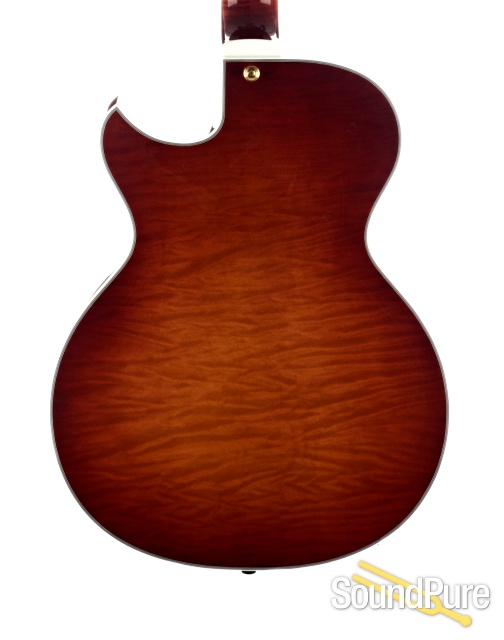 Benedetto Bambino Deluxe Autumn Burst Archtop #52306 - Used — image 4