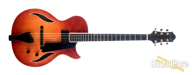 Benedetto Bambino Deluxe Autumn Burst Archtop #52306 - Used — image 8