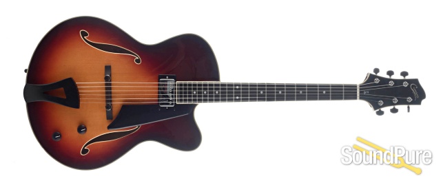 Comins GCS-16-1 Spruce/Maple Autumn Burst Archtop #118063 — image 3