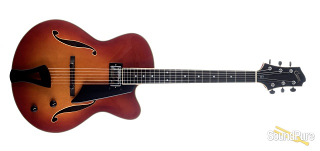 Comins GCS-16-1 Spruce/Maple Violin Burst Archtop #118064 — image 3