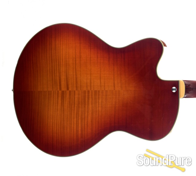 Comins GCS-16-1 Spruce/Maple Violin Burst Archtop #118064 — image 8