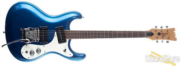 Mosrite Moseley Blue Electric Guitar #V5536 - Used — image 3