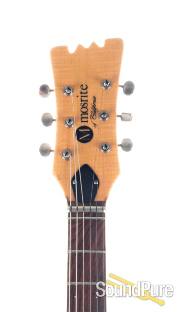 Mosrite Moseley Blue Electric Guitar #V5536 - Used — image 5