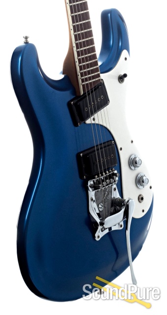 Mosrite Moseley Blue Electric Guitar #V5536 - Used — image 6