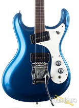Mosrite Moseley Blue Electric Guitar #V5536 - Used Mosrite Moseley Blue Electric Guitar #V5536 - Used