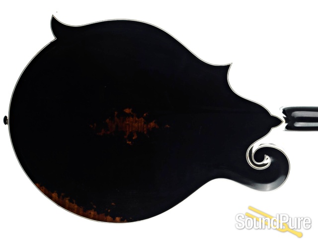 Eastman MD814/v Black Addy/Maple F-Style Mandolin #11952009 — image 5