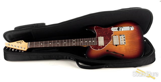 Suhr Alt T 3-Tone Sunburst HH Electric Guitar #JS7U3J — image 2