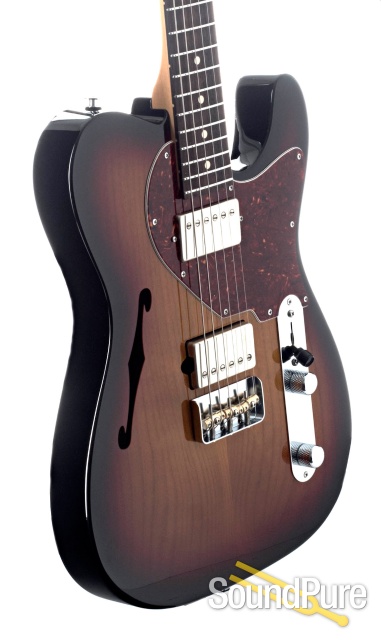 Suhr Alt T 3-Tone Sunburst HH Electric Guitar #JS7U3J — image 6