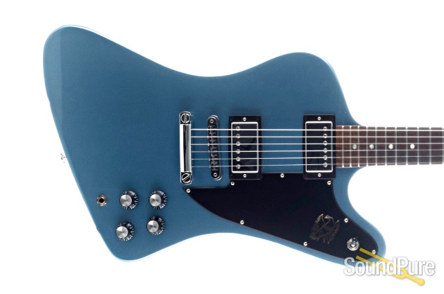 Gibson Firebird Studio Pelham Blue #170008981 - Used — image 4