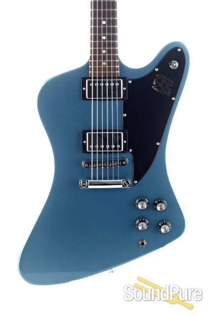 Gibson Firebird Studio Pelham Blue #170008981 - Used — image 1