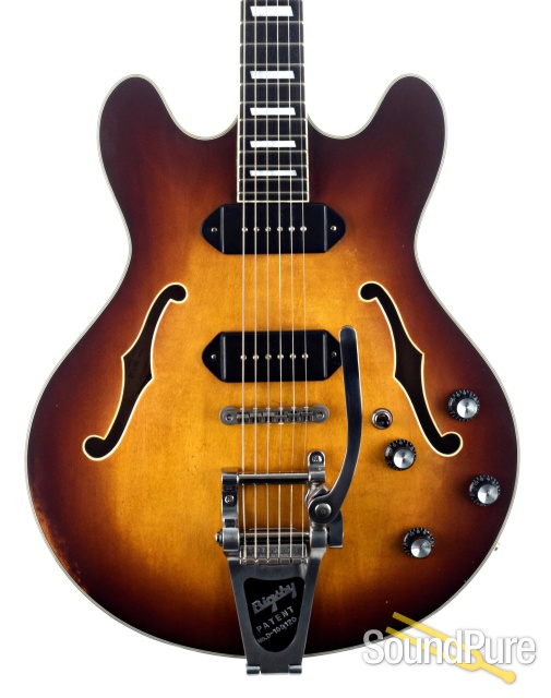 Eastman T64/V-GB Thinline Electric Guitar #11850329 - Used — image 1