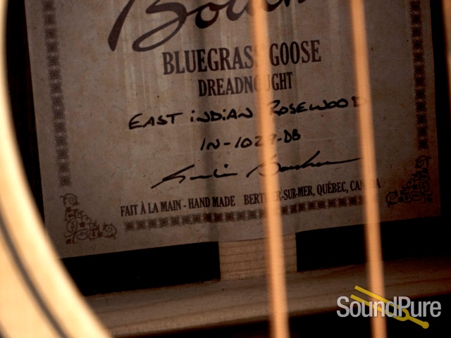 Boucher Bluegrass Goose Addy/EIR Dreadnought #IN-1029-DB — image 7