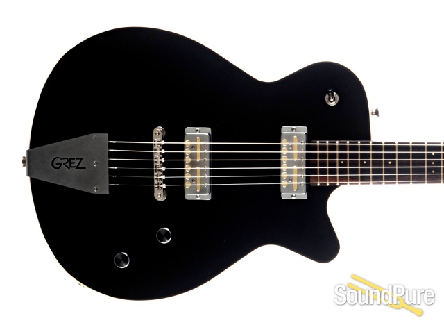 Grez Guitars The Mendocino Black Top Electric Guitar — image 4