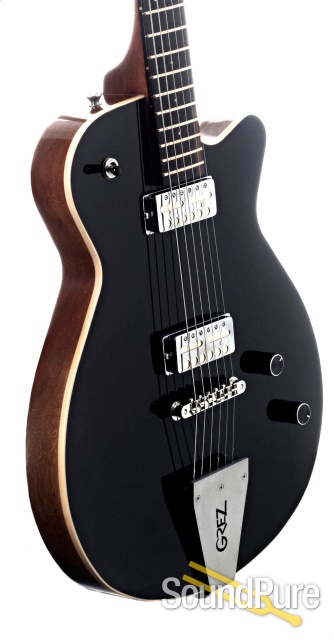 Grez Guitars The Mendocino Black Top Electric Guitar — image 6