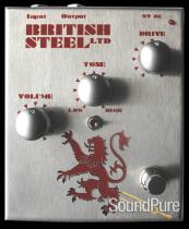 MSD British Steel LTD Overdrive Pedal MSD British Steel LTD Overdrive Pedal