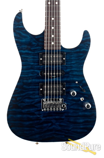 Anderson Drop Top Deep Ocean Blue Electric Guitar #10-28-19N — image 1