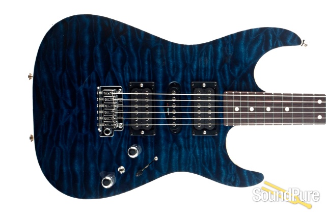Anderson Drop Top Deep Ocean Blue Electric Guitar #10-28-19N — image 6