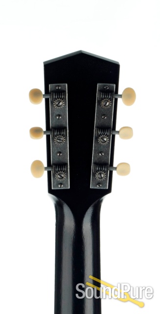 Waterloo WL-14 X Spruce/Mahogany Jet Black Acoustic #3357 — image 5