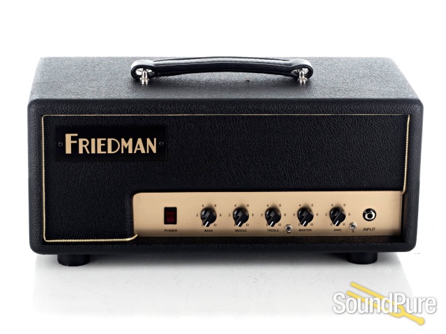 Friedman Pink Taco Custom 20W Amp Head Black - Used — image 1