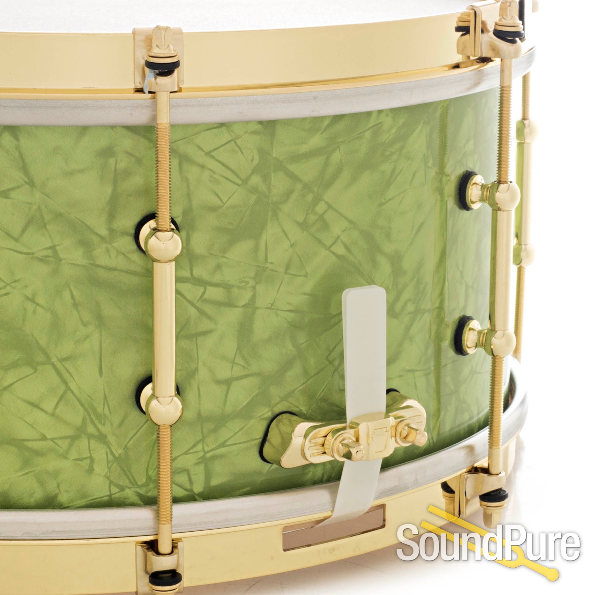 Ludwig 6.5x14 110th Anniversary Snare Drum Emerald Pearl