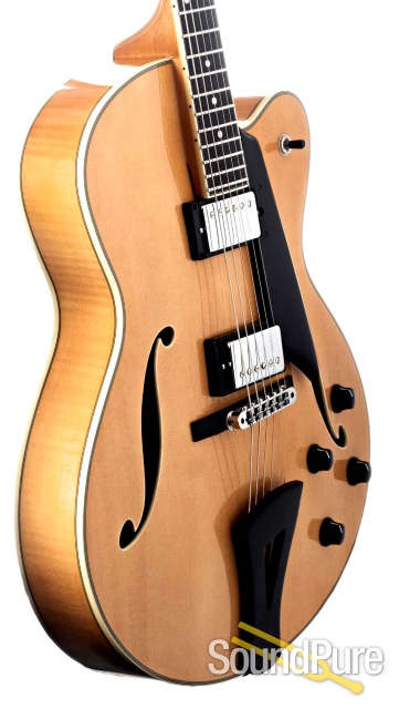 Comins GCS-16-2 Vintage Blond Archtop Guitar #218020 — image 3