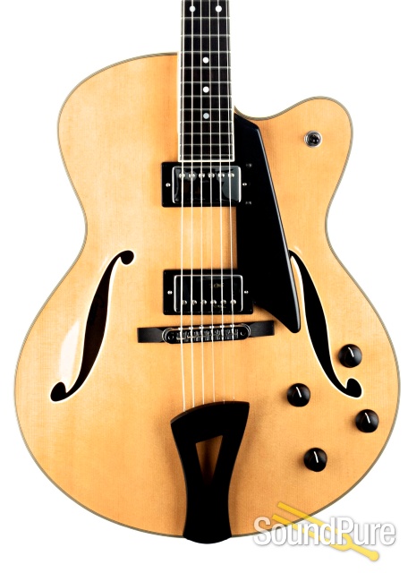 Comins GCS-16-2 Vintage Blond Archtop Guitar #218020 — image 1