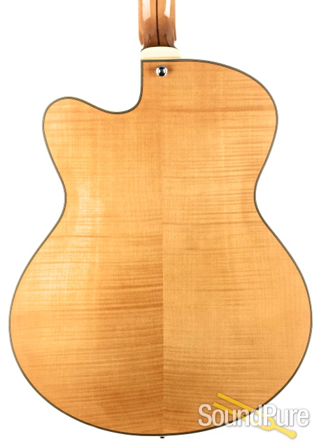 Comins GCS-16-2 Vintage Blond Archtop Guitar #218020 — image 8