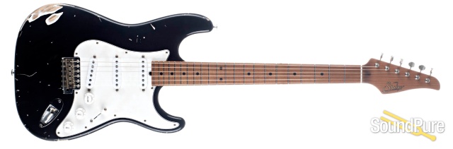 Suhr Classic S Antique Black SSS Electric #JS1P5P — image 3