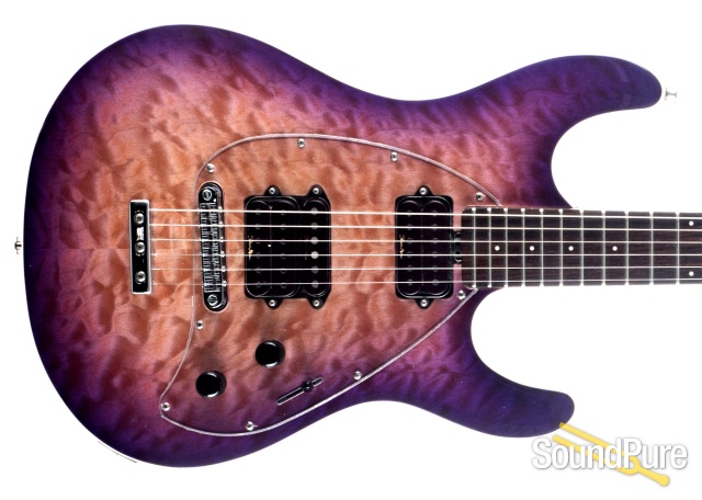 Ernie Ball MM Steve Morse Purple Sunset #G72888 - Used — image 4