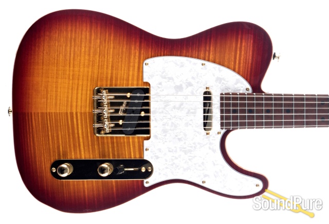 Suhr Classic T Deluxe Aged Cherry Burst Electric #JS5Z4X — image 7