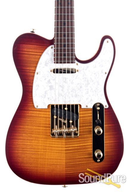 Suhr Classic T Deluxe Aged Cherry Burst Electric #JS5Z4X — image 1