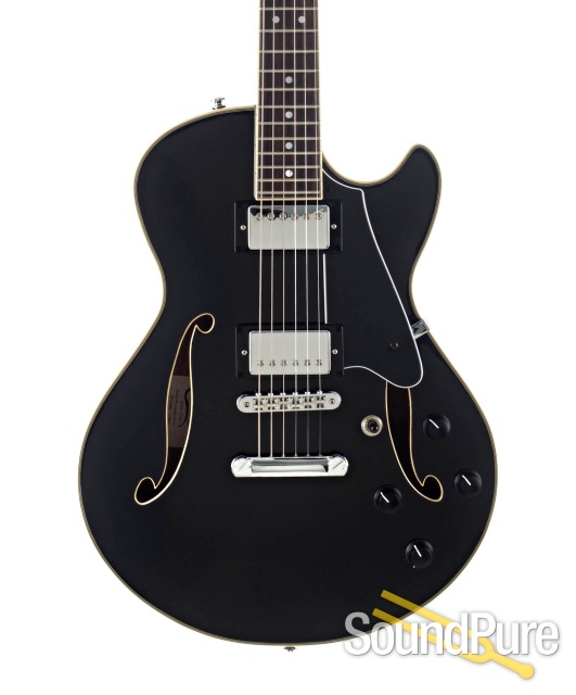 Comins GCS-1 Black Semi-Hollow Electric #112276 — image 1