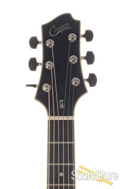 Comins GCS-1ES Vintage Blond Semi-Hollow Electric #112175 — image 4