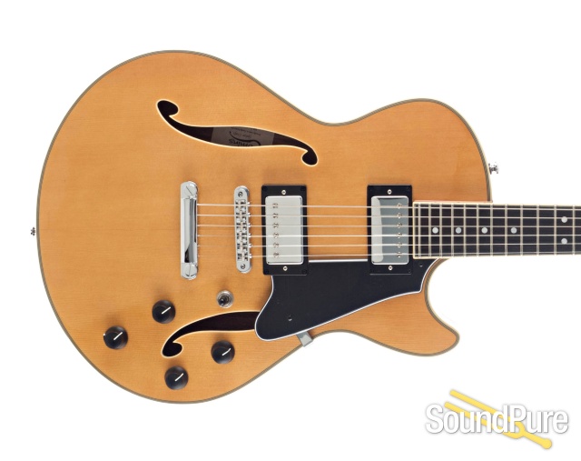 Comins GCS-1ES Vintage Blond Semi-Hollow Electric #112175 — image 9
