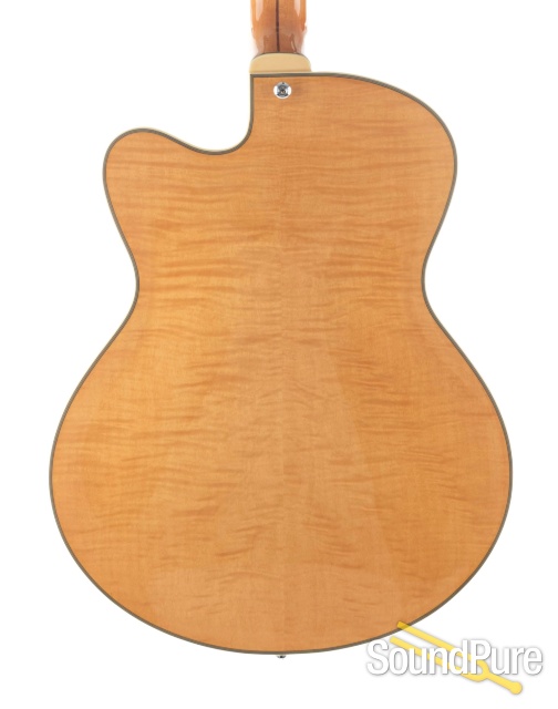 Comins GCS-16-1 Spruce/Flame Maple Blond Archtop #118072 — image 6