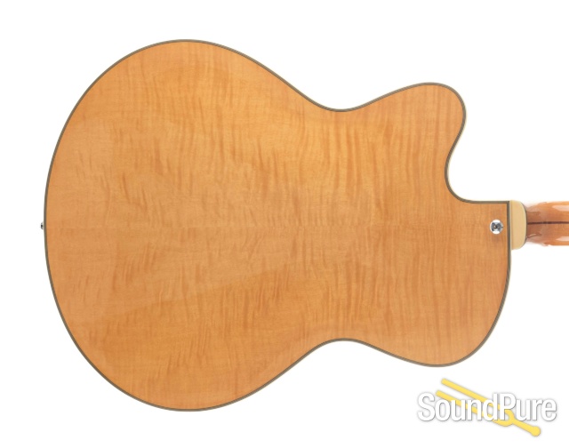 Comins GCS-16-1 Spruce/Flame Maple Blond Archtop #118072 — image 7