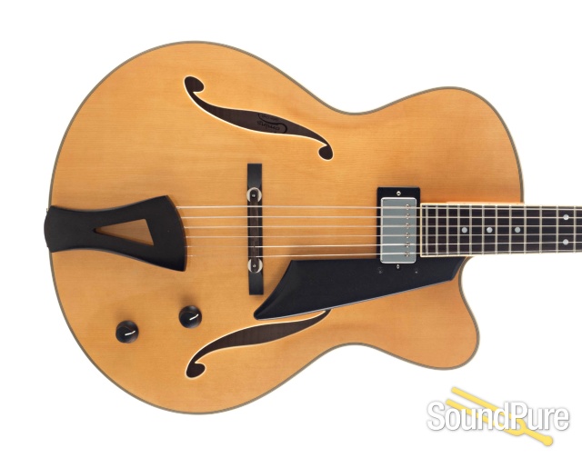 Comins GCS-16-1 Spruce/Flame Maple Blond Archtop #118072 — image 9