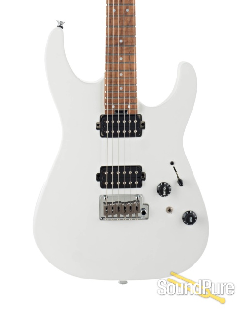 Charvel USA Select DK 24 Snow White #VC180632 - Used — image 1