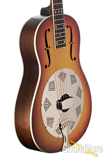 National Estralita Deluxe 12-Fret Resonator Guitar #23169 — image 2