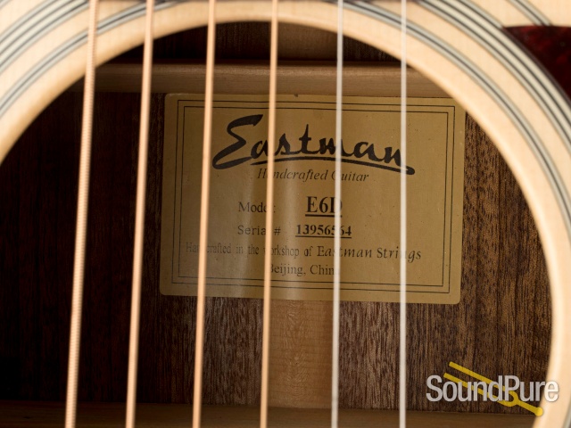 Eastman E6D Sitka/Mahogany Dreadnought Acoustic #13956564 — image 5