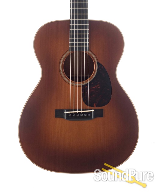 Martin OM18GE Adirondack/Mahogany #1546632 - Used — image 1